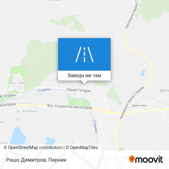 Рашо Димитров карта
