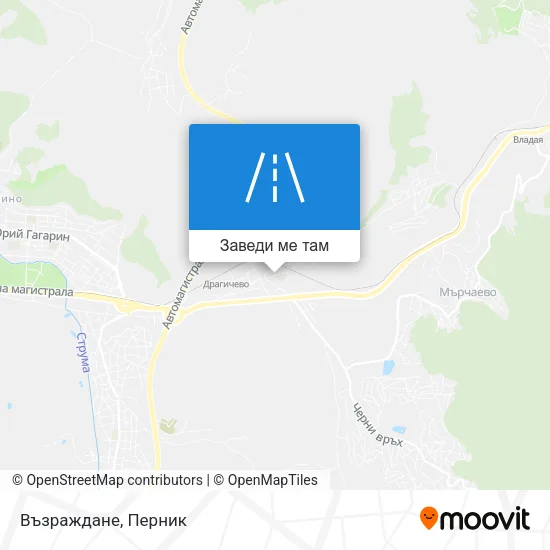 Възраждане карта