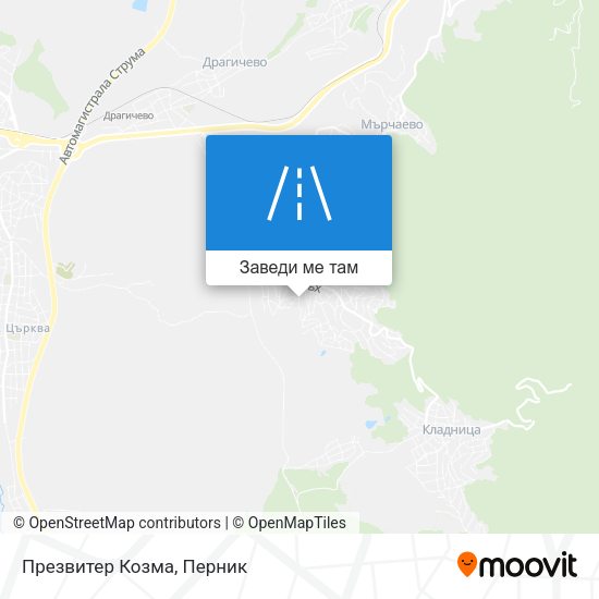 Презвитер Козма карта