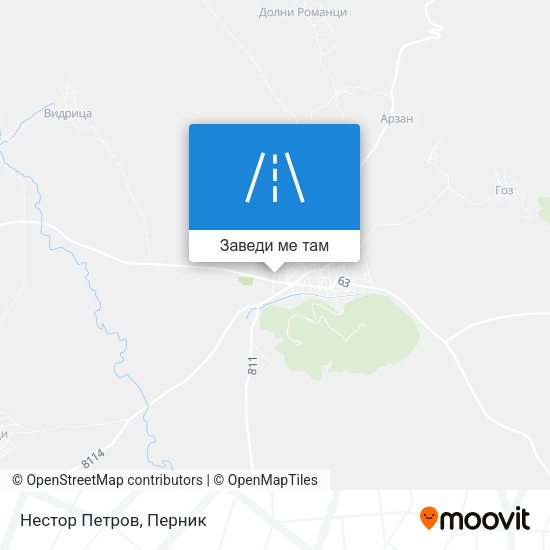 Нестор Петров карта