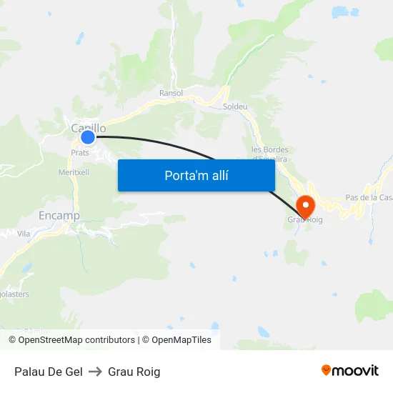 112-Palau De Gel to Grau Roig map