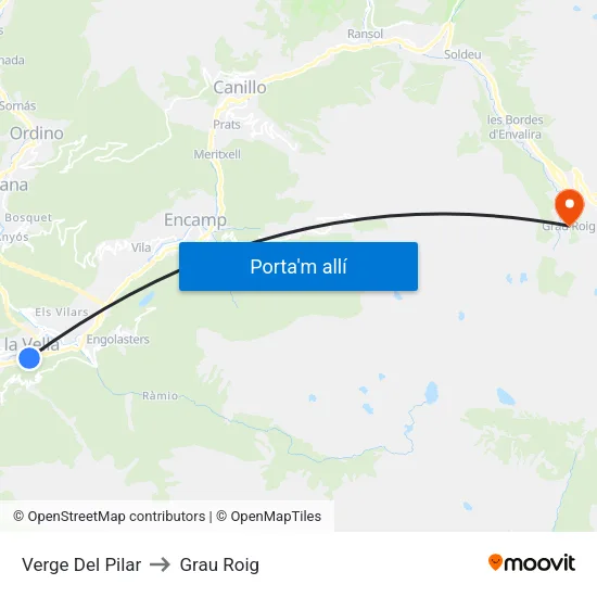 524-Rotonda Escaler to Grau Roig map