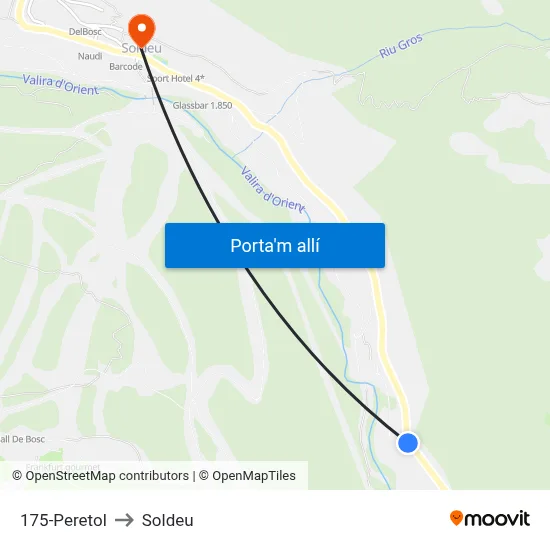 175-Peretol to Soldeu map