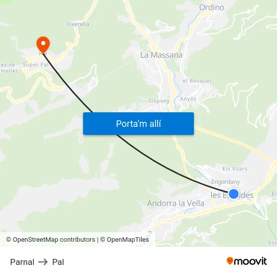 735-Parnal to Pal map