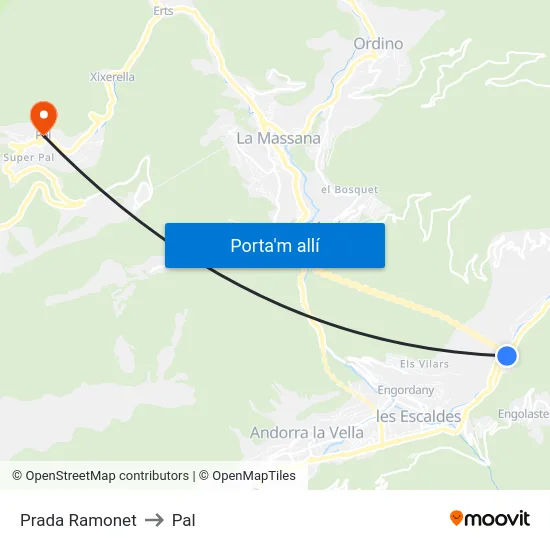 231-Prada Ramonet to Pal map