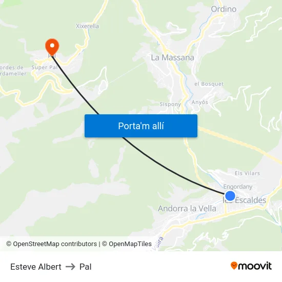 722-Esteve Albert to Pal map
