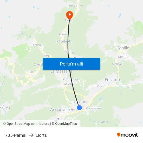 735-Parnal to Llorts map