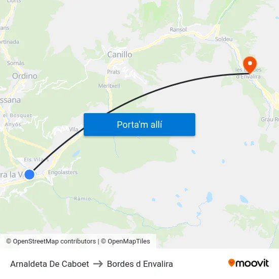 707-Arnaldeta De Caboet to Bordes d Envalira map