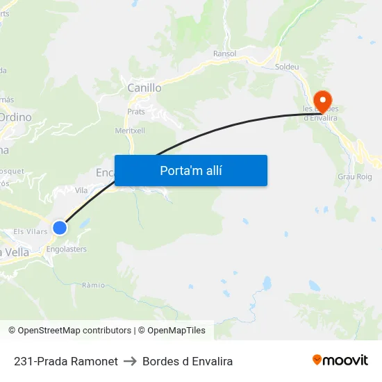 231-Prada Ramonet to Bordes d Envalira map