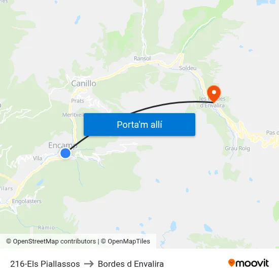 216-Els Piallassos to Bordes d Envalira map