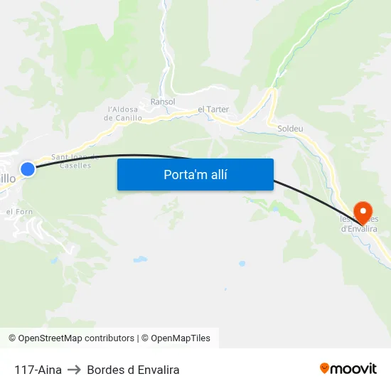 117-Aina to Bordes d Envalira map