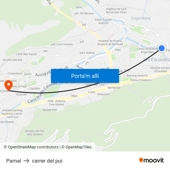 735-Parnal to carrer del pui map