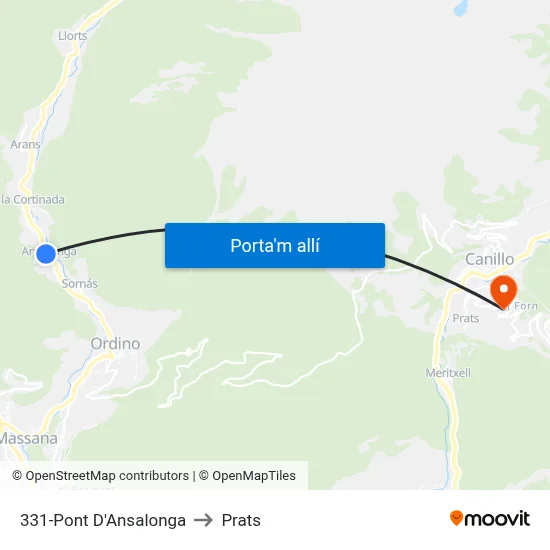 331-Pont D'Ansalonga to Prats map