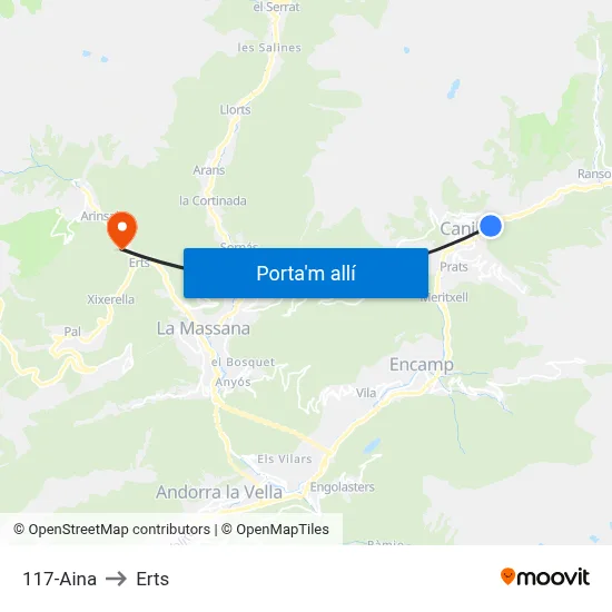 117-Aina to Erts map