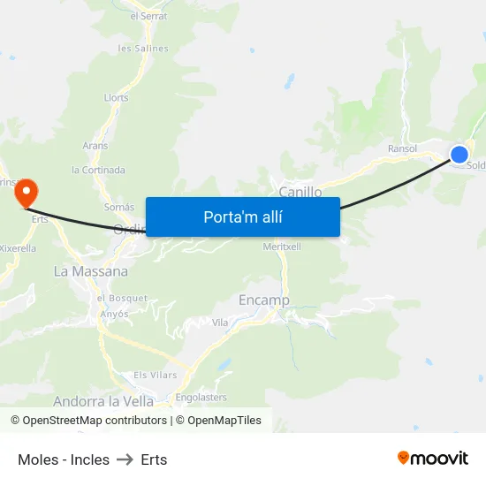 161-Moles to Erts map