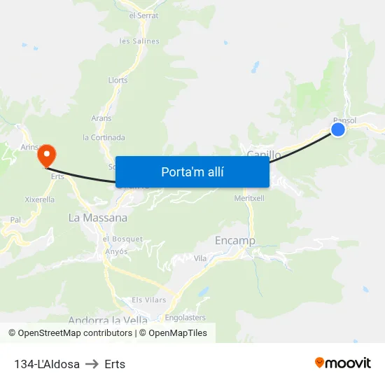 134-L'Aldosa to Erts map