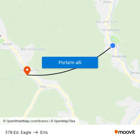 378-Ed. Eagle to Erts map