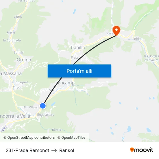 231-Prada Ramonet to Ransol map