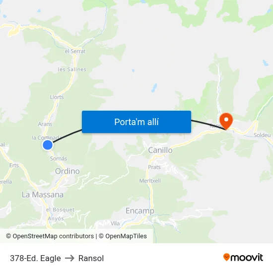 378-Ed. Eagle to Ransol map