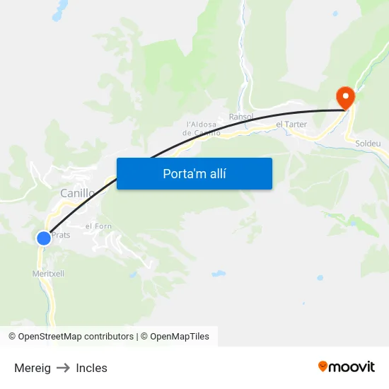 104-Mereig to Incles map