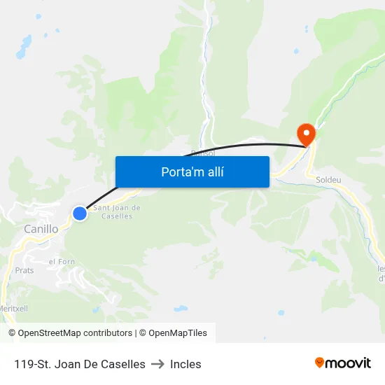 119-St. Joan De Caselles to Incles map