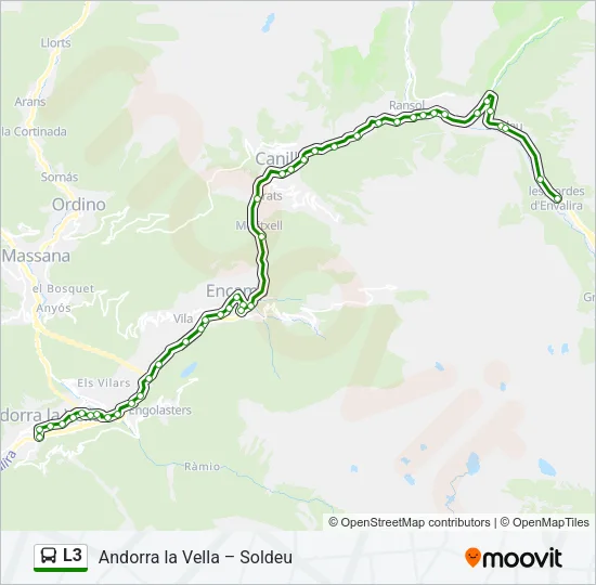 L3 Bus Line Map