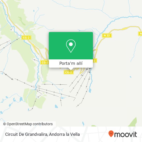 mapa Circuit De Grandvalira