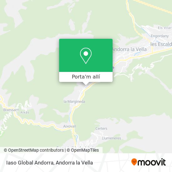 mapa Iaso Global Andorra