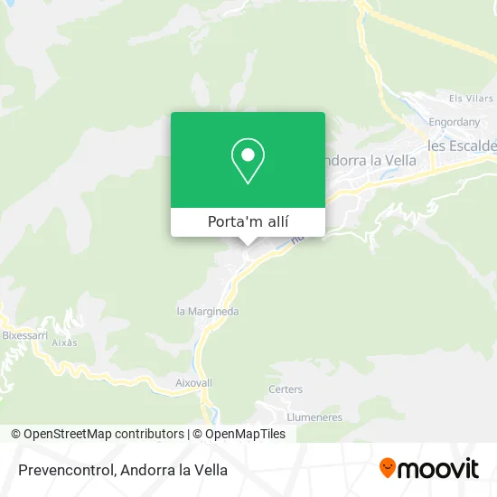 mapa Prevencontrol