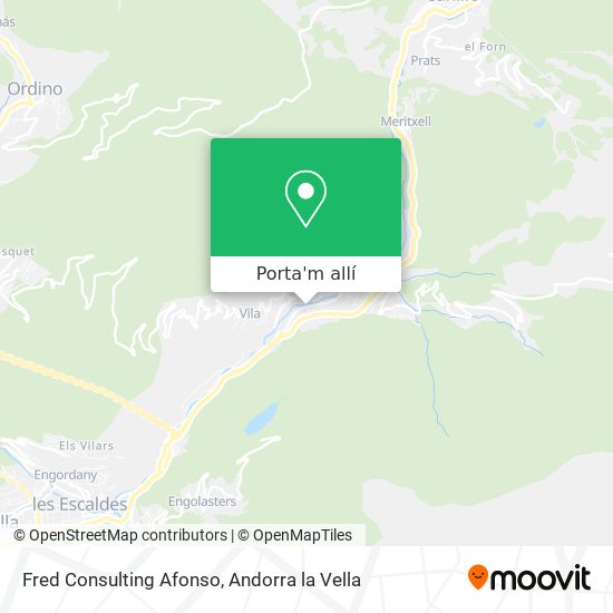 mapa Fred Consulting Afonso