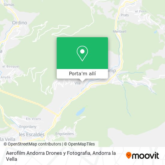 mapa Aerofilm Andorra Drones y Fotografia