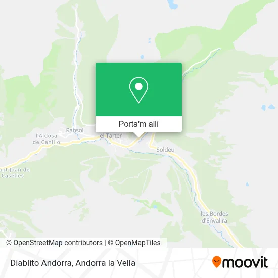mapa Diablito Andorra