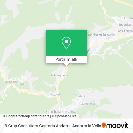 mapa 9 Grup Consultors Gestoria Andorra