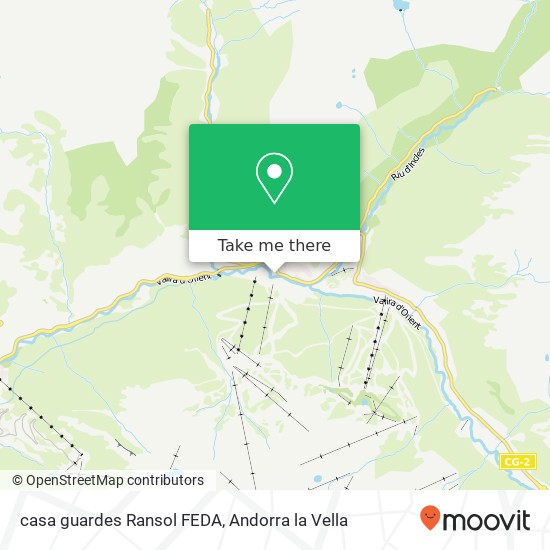 mapa casa guardes Ransol FEDA