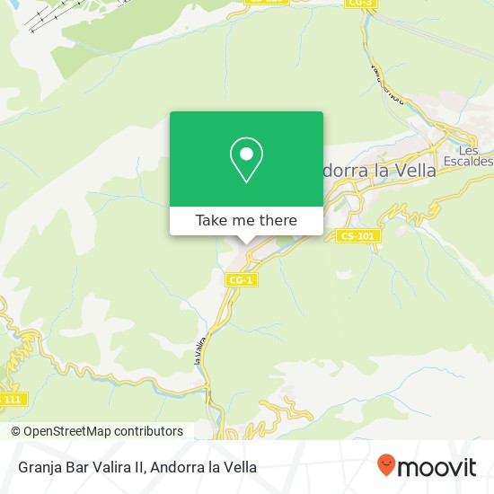 mapa Granja Bar Valira II