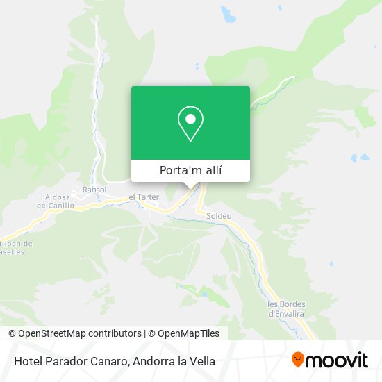 mapa Hotel Parador Canaro