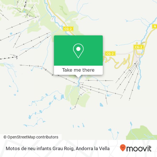 mapa Motos de neu infants Grau Roig