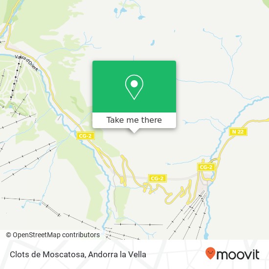 mapa Clots de Moscatosa