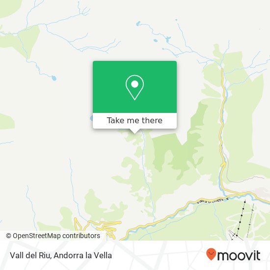 mapa Vall del Riu