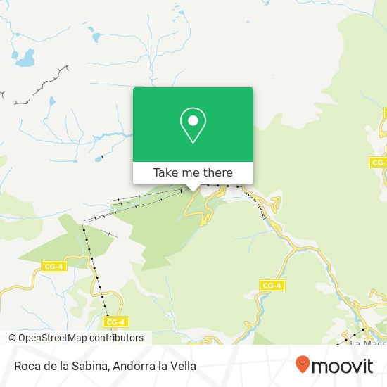 mapa Roca de la Sabina