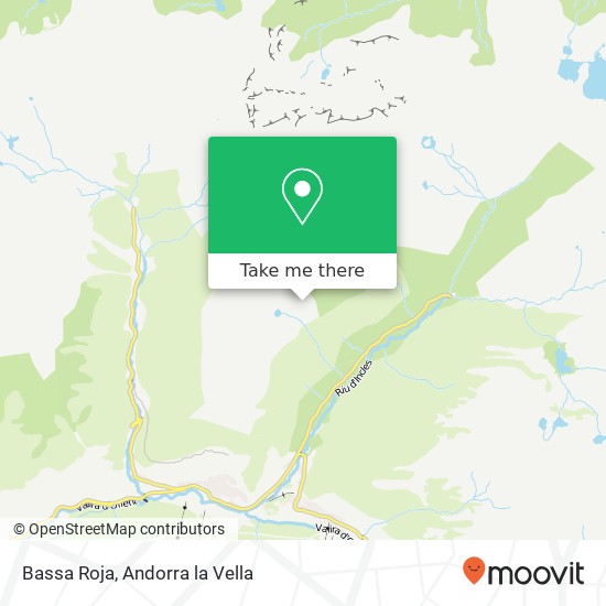mapa Bassa Roja
