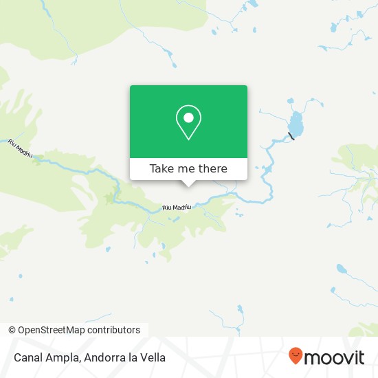 mapa Canal Ampla