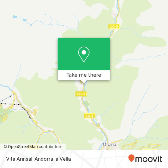 mapa Vita Arinsal