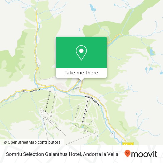 mapa Somriu Selection Galanthus Hotel