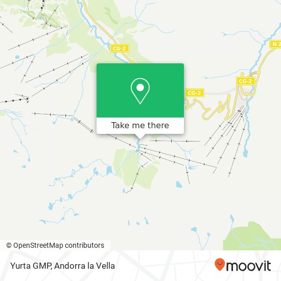 mapa Yurta GMP