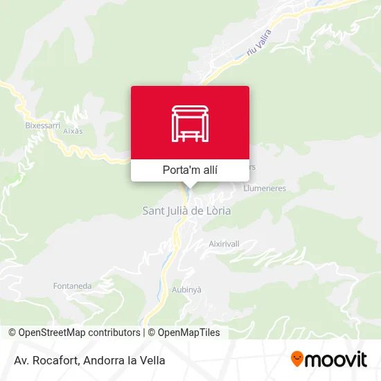 mapa Av. Rocafort