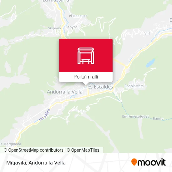 mapa Mitjavila