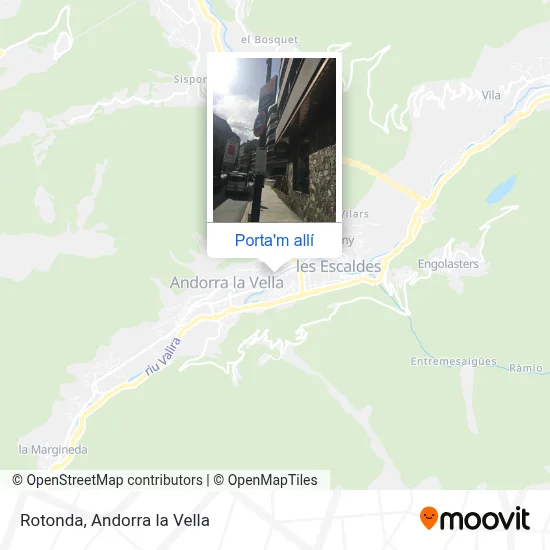 mapa Rotonda
