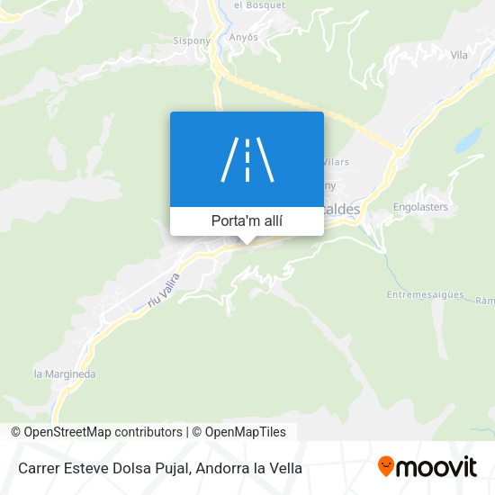 mapa Carrer Esteve Dolsa Pujal