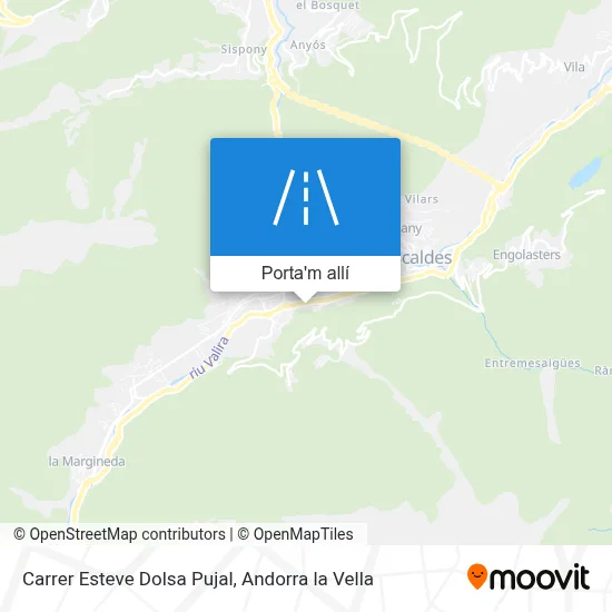mapa Carrer Esteve Dolsa Pujal